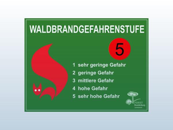 Icon Waldbrandstufe 5
