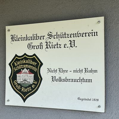 Bild vergrößern: Schützenverein Groß Rietz