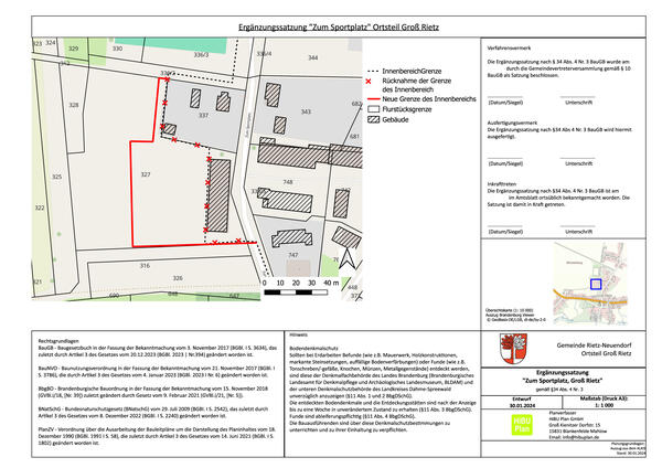 Bild vergr&ouml;&szlig;ern: B-0487-2024 - Satzungsentwurf Plan