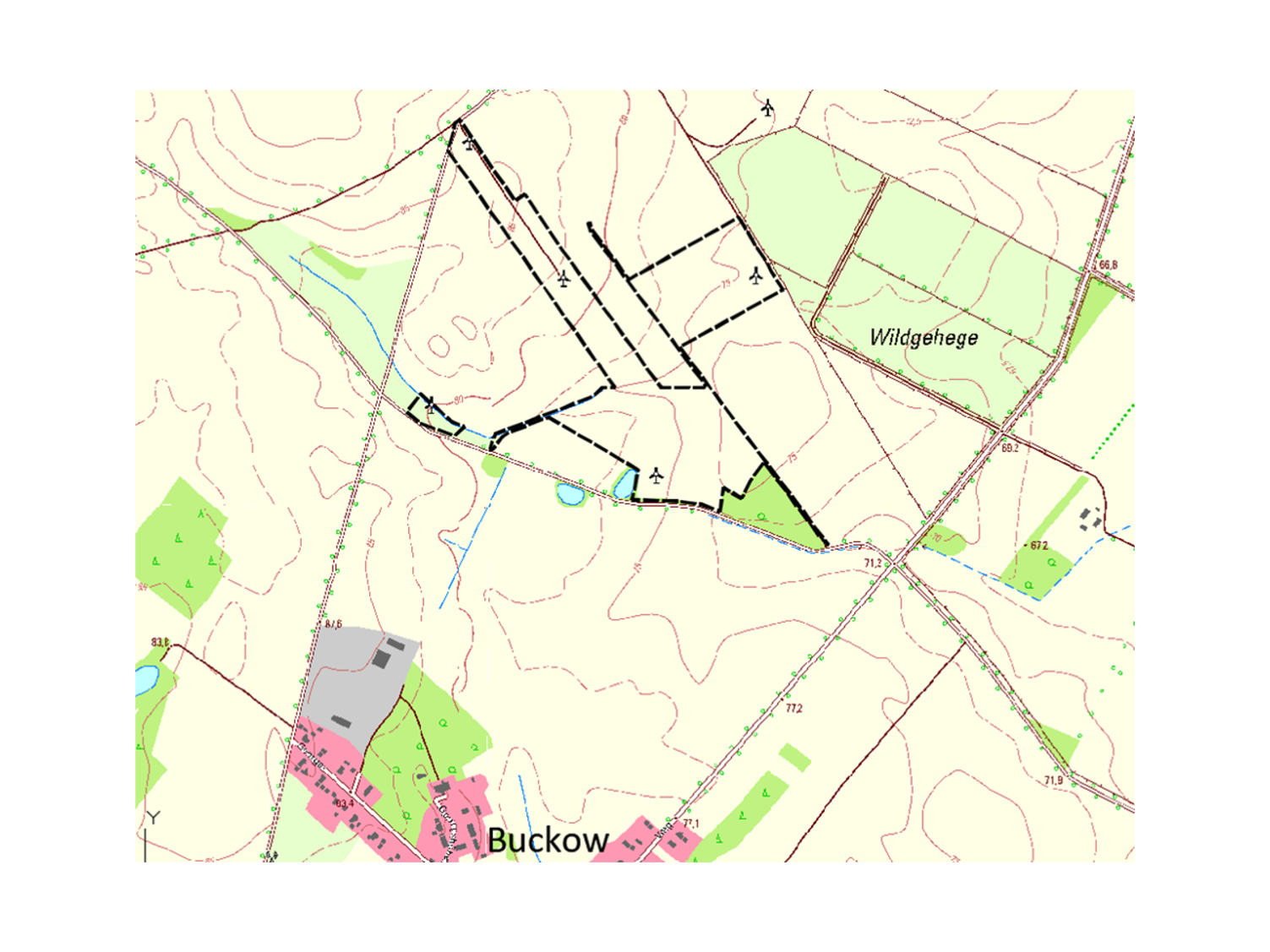 Bild vergr&ouml;&szlig;ern: Lageskizze zu B-0605-2025