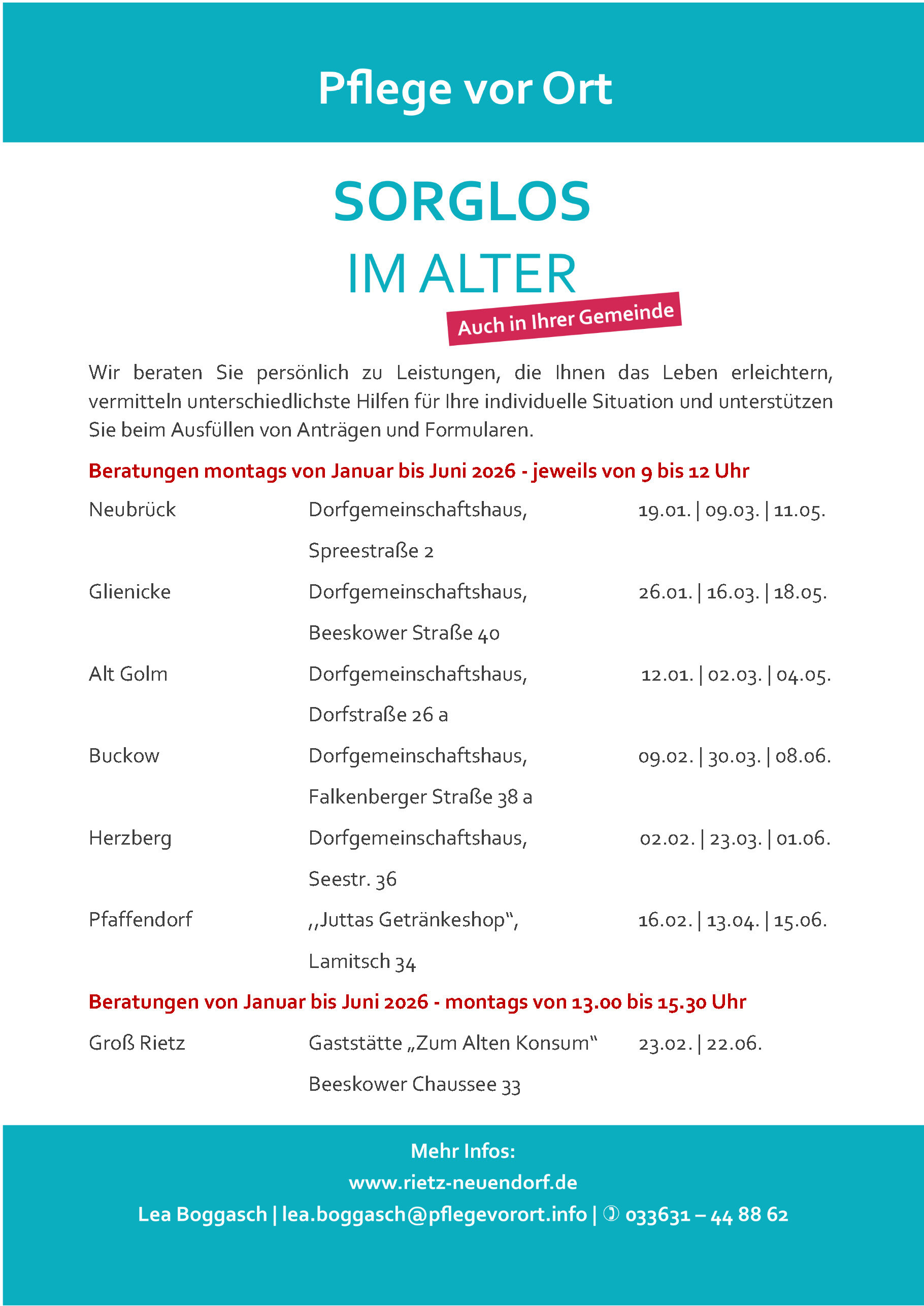 Bild vergr&ouml;&szlig;ern: PvO Beratungstermine 1. HJ 2026