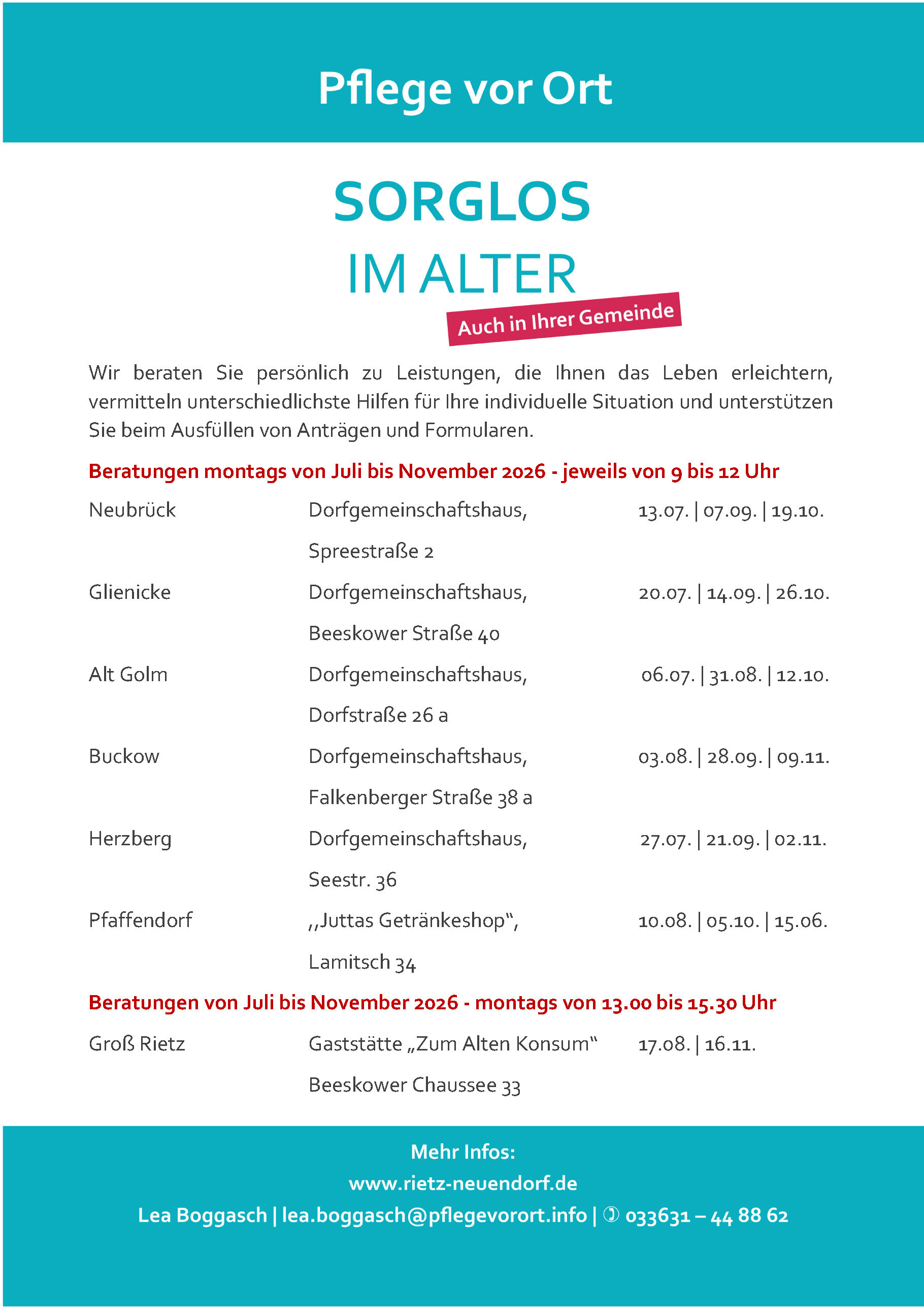 Bild vergr&ouml;&szlig;ern: PvO Beratungstermine 2. HJ 2026