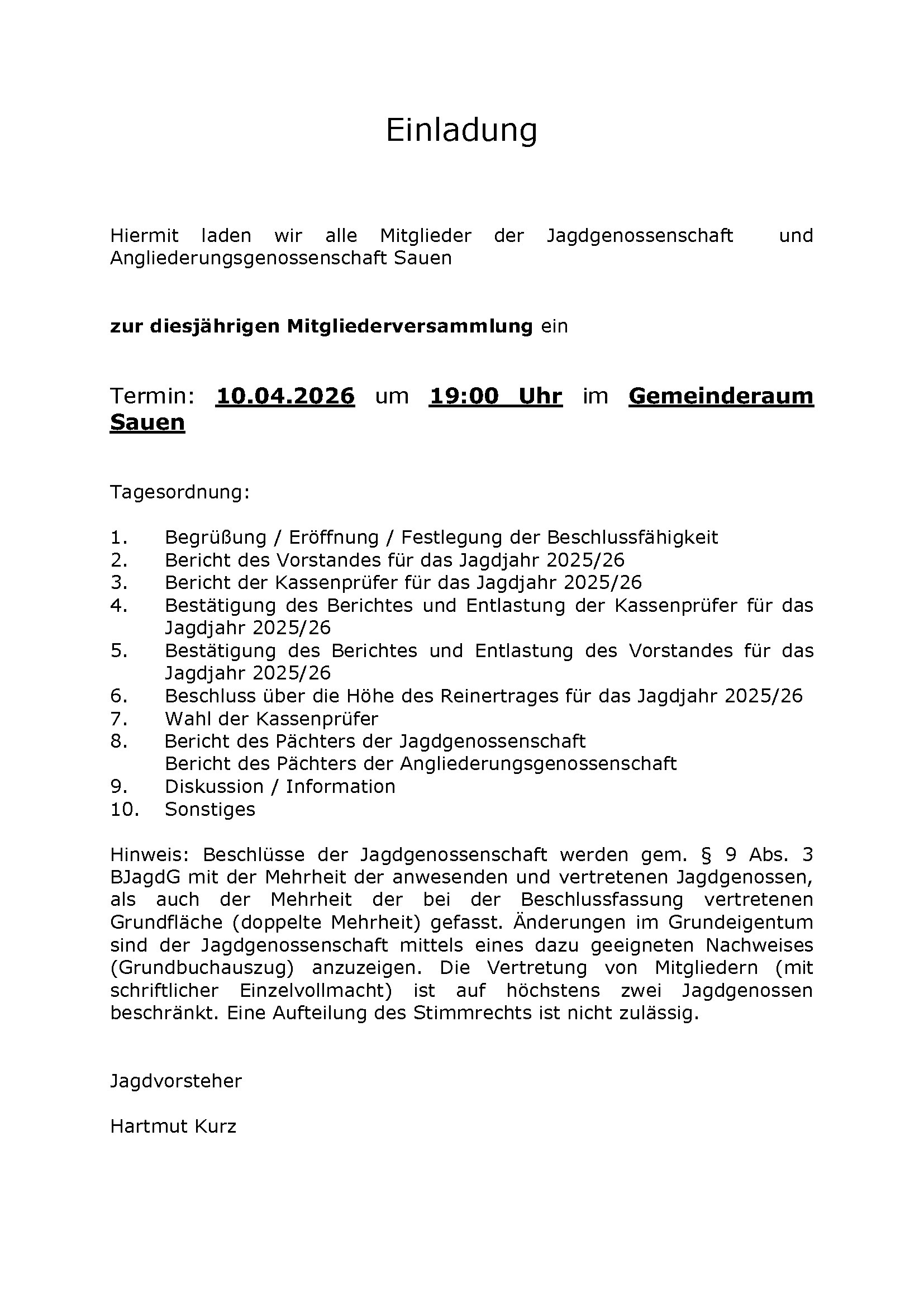 Bild vergr&ouml;&szlig;ern: 20260410 - Einladung Jagdgenossenschaft Sauen
