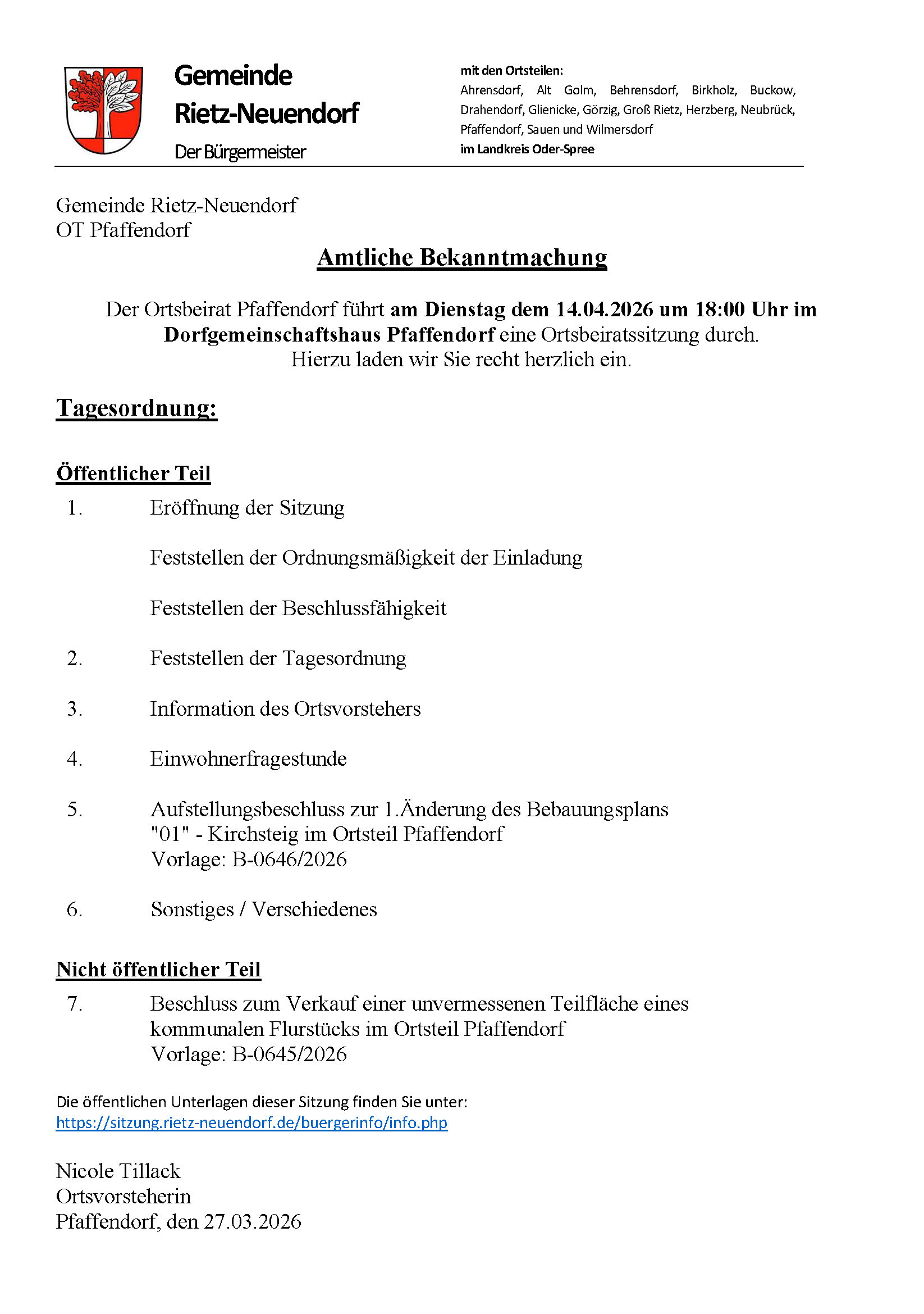 Bild vergr&ouml;&szlig;ern: 20260414 - Einladung Ortsbeirat Pfaffendorf