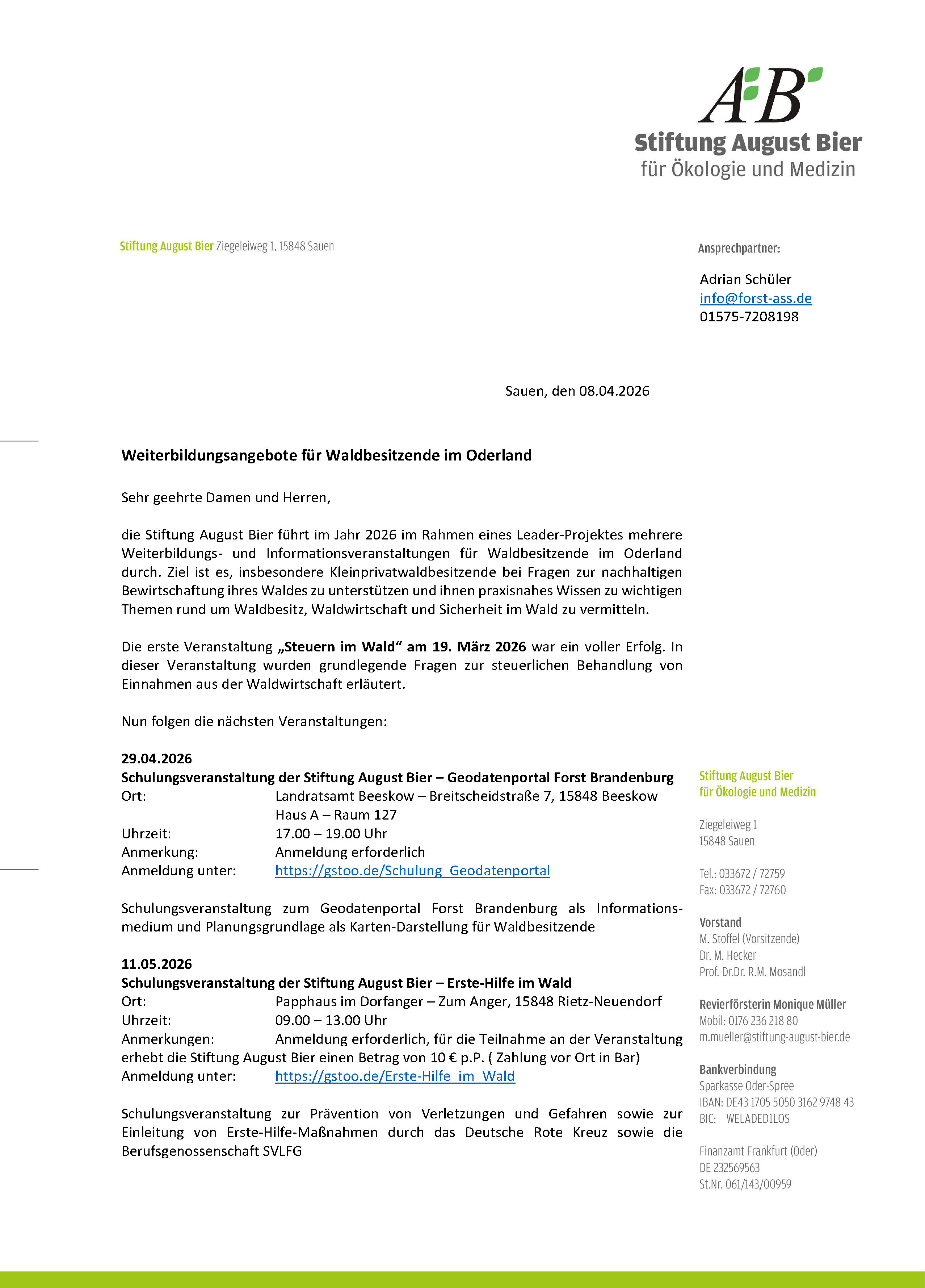 Bild vergr&ouml;&szlig;ern: Weiterbildungsangebote f&uuml;r Waldbesitzende_Seite_1