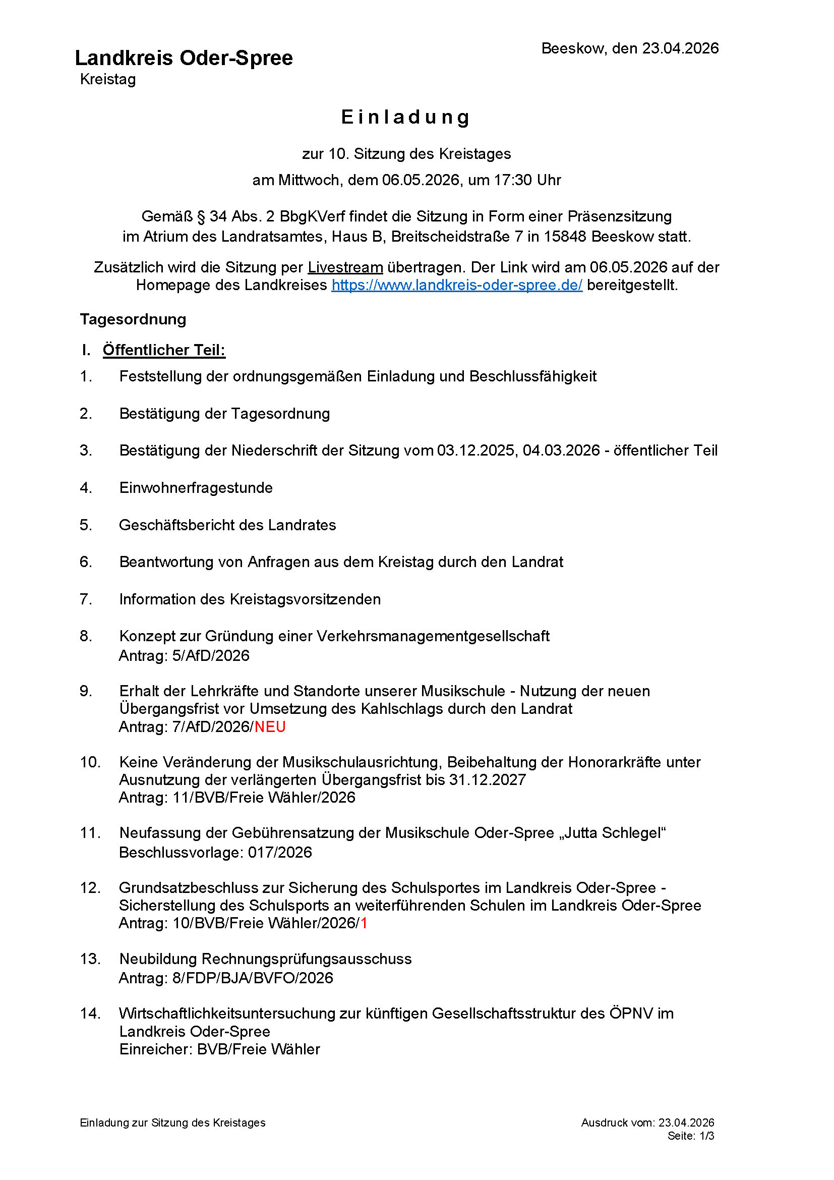 Bild vergr&ouml;&szlig;ern: 20260506 - Sitzung Kreistag LOS_Seite_1