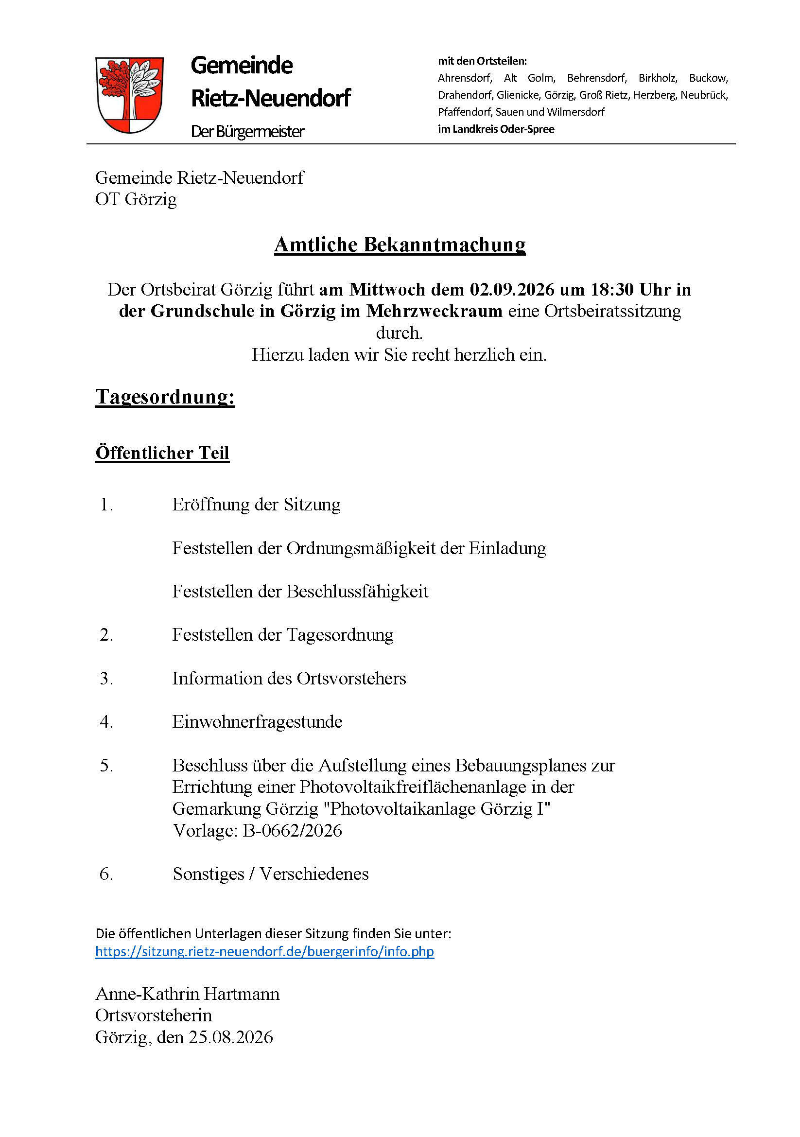 Bild vergr&ouml;&szlig;ern: 20260902 - Einladung Ortsbeiratssitzung G&ouml;rzig