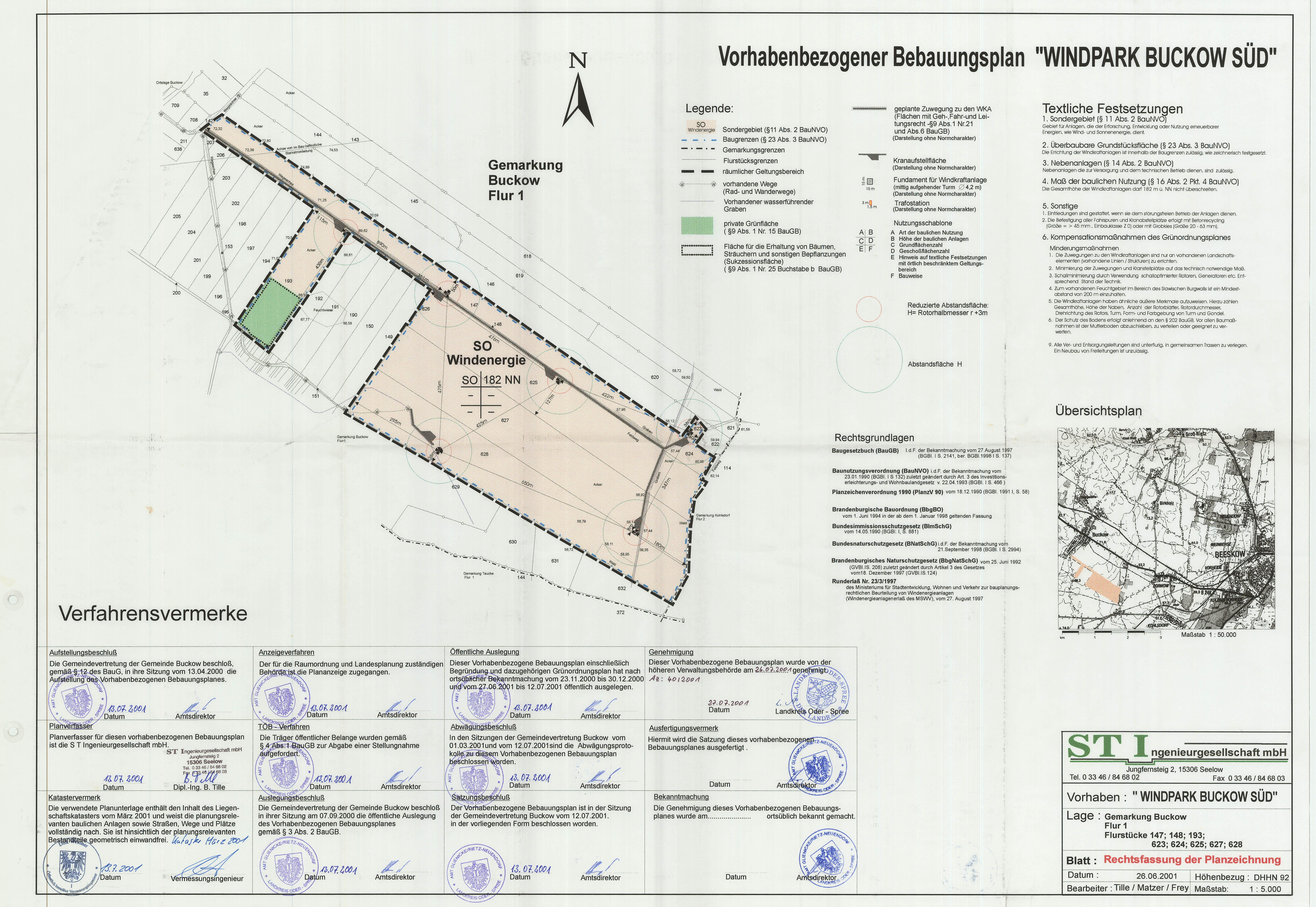 Bild vergr&ouml;&szlig;ern: 20010727 - Windpark Buckow Süd