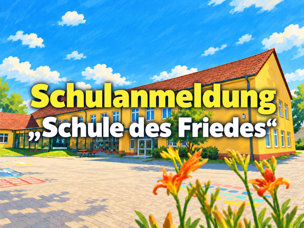 Schulanmeldung an der Schule des Friedes